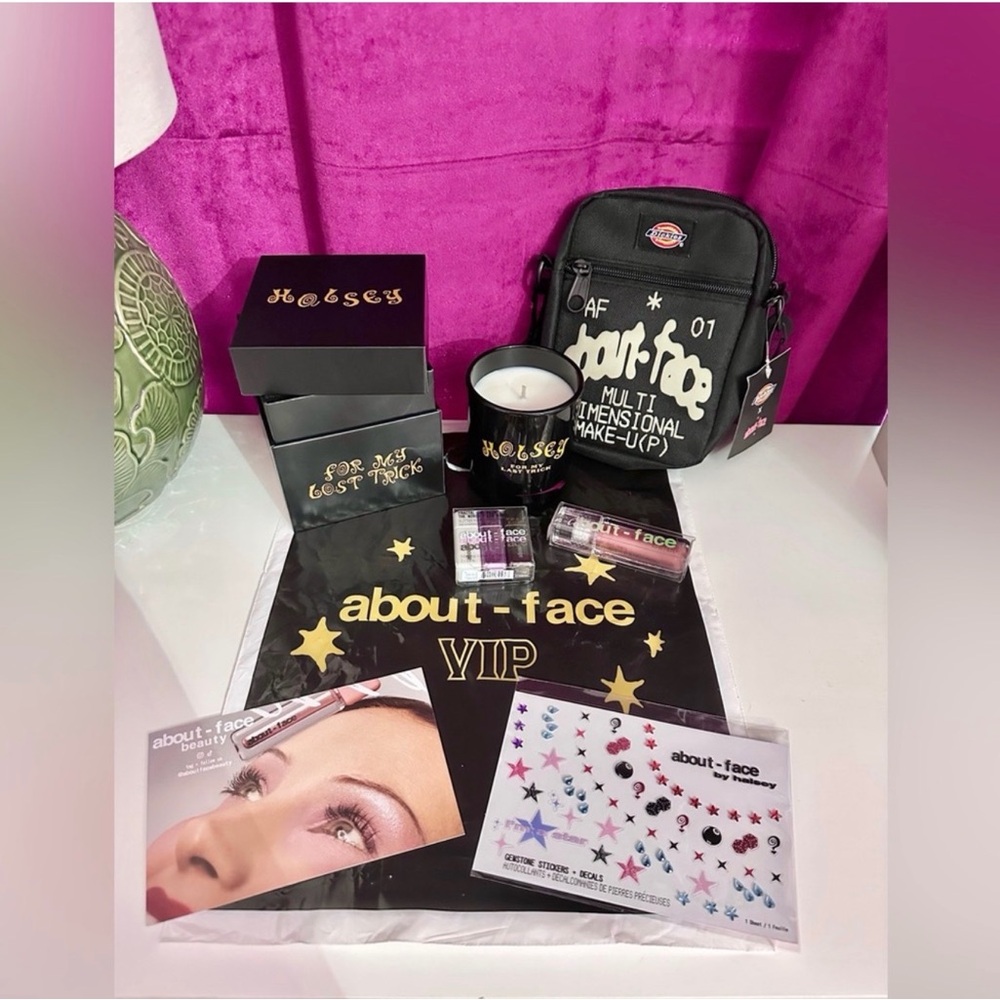 Halsey For My Last Trick Tour About Face VIP Gift Bag with Candle